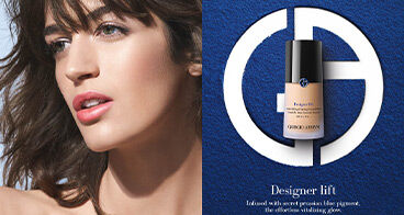 armani designer lift blue