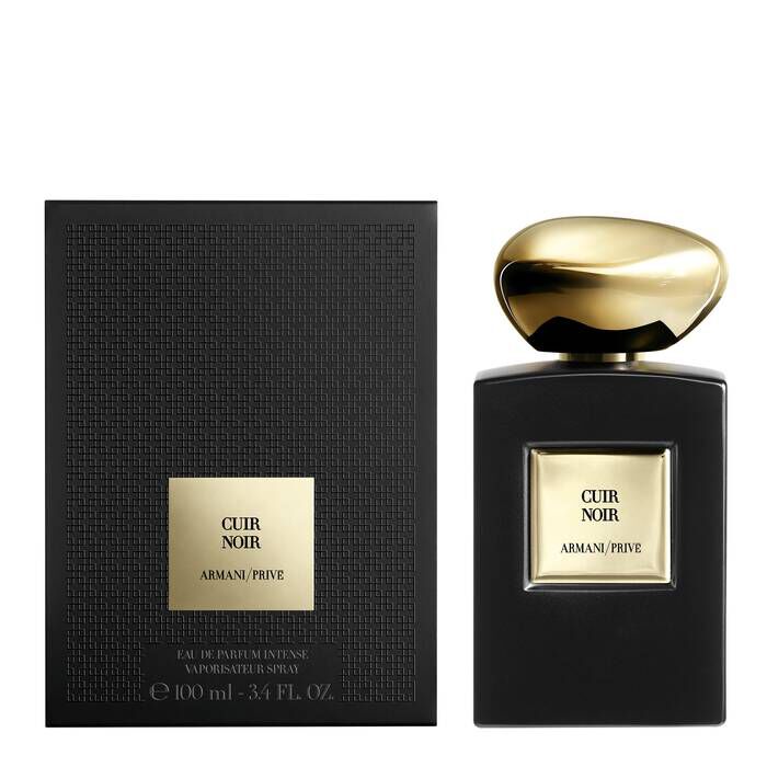Giorgio armani cuir noir online