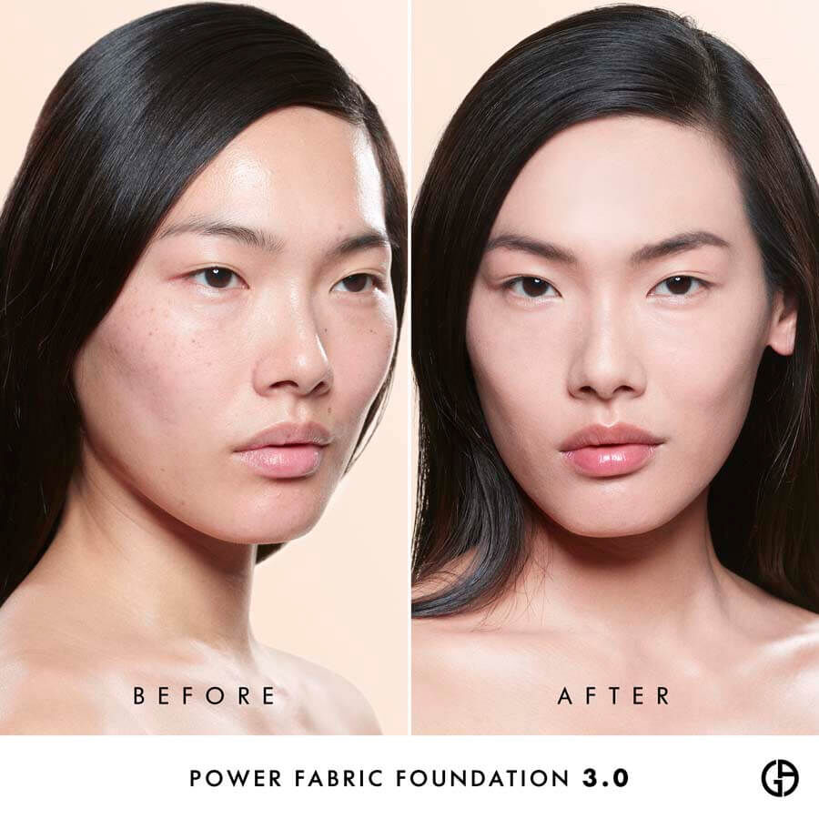 giorgio armani beauty power fabric high coverage foundation balm