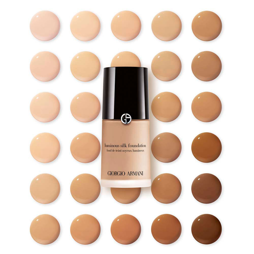 Giorgio armani makeup 2025 luminous silk foundation